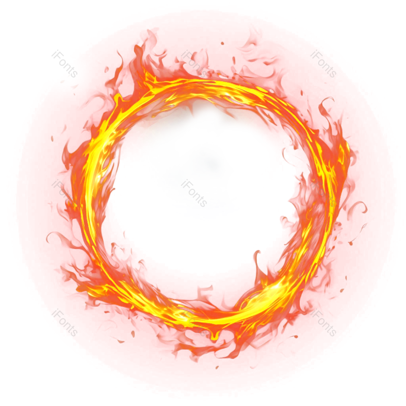 边框图片,装饰元素,火焰PNG,戒指免抠素材